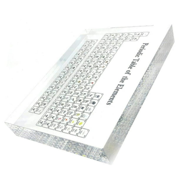 Tabla periódica de elementos químicos, tabla periódica acrílica, decoración de tabla periódica acrílica, tabla periódica con elementos diseñada para el futuro