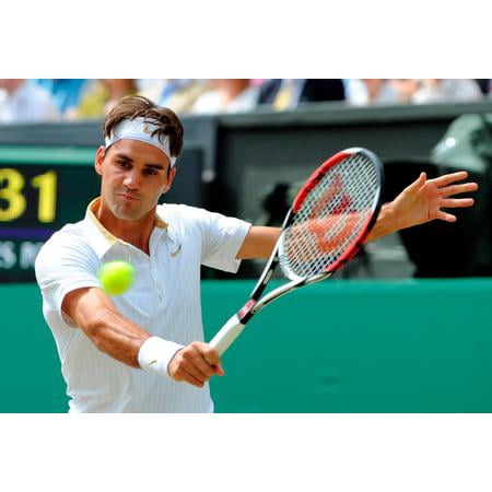 Roger Federer Poster backhand tennis 16