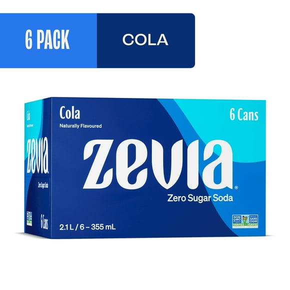Zevia Cola, 355 mL, 6 boîtes de conserve