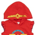 thumbnail image 5 of DC Comics Justice League Wonder Woman Toddler Girls Tank Top and Active Retro Dolphin French Terry Shorts Toddler to Big Kid, 5 of 5