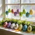 thumbnail image 5 of Fmbmuo Easter 12 Pcs Easter Eggs Ornaments Tabletop Cute Water-Resistant Decorations, Multicolor Plastic Traditional Home Decor Ornaments Thoughtful and Unique Gift Idea, 5 of 5
