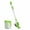 Green, variant on Gumesh Silicone Bathroom Toilet Brush & Plunger Set - , Wall Mounted Kawaii Whale Unique drip Free Cover Bowl Cleaner Brush Set for Corner Cleaning, Includes Hygienic Cover,Blue