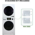 thumbnail image 4 of Equator Advanced Appliances Stackable Washer Dryer Set - 13 lbs Washer & 3.5 cf Vented Dryer - Compact Laundry, 4 of 8