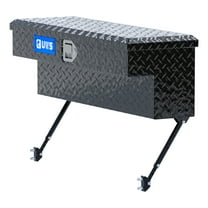 UWS EC30082-MK2 36-Inch Gloss Black Heavy-Wall Aluminum Truck Side Tool Box, RigidCore Lid, Space-Saving Legs