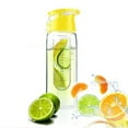 thumbnail image 4 of 800 Milliliter Fruit Infusing Water Bottle with Bottle Fruit Infuser Fruit Fruit Infuser and Flip Lid Lemon Juice Make Bottle, 4 of 4