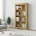 thumbnail image 3 of vidaXL 3/4-Tier Bookcase Mexican Pine Corona Range Multi Colors 39.4"/59.1", 3 of 26
