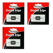 Personna Double Edge Blades Stainless Steel Refill Blades, 5 ct. (Pack of 3)