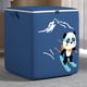 thumbnail image 4 of Bolsa de almacenamiento sobredimensionada para ropa y colchas: tela no tejida azul marino, gran capacidad, portátil con doble cremallera y asa, 4 of 8