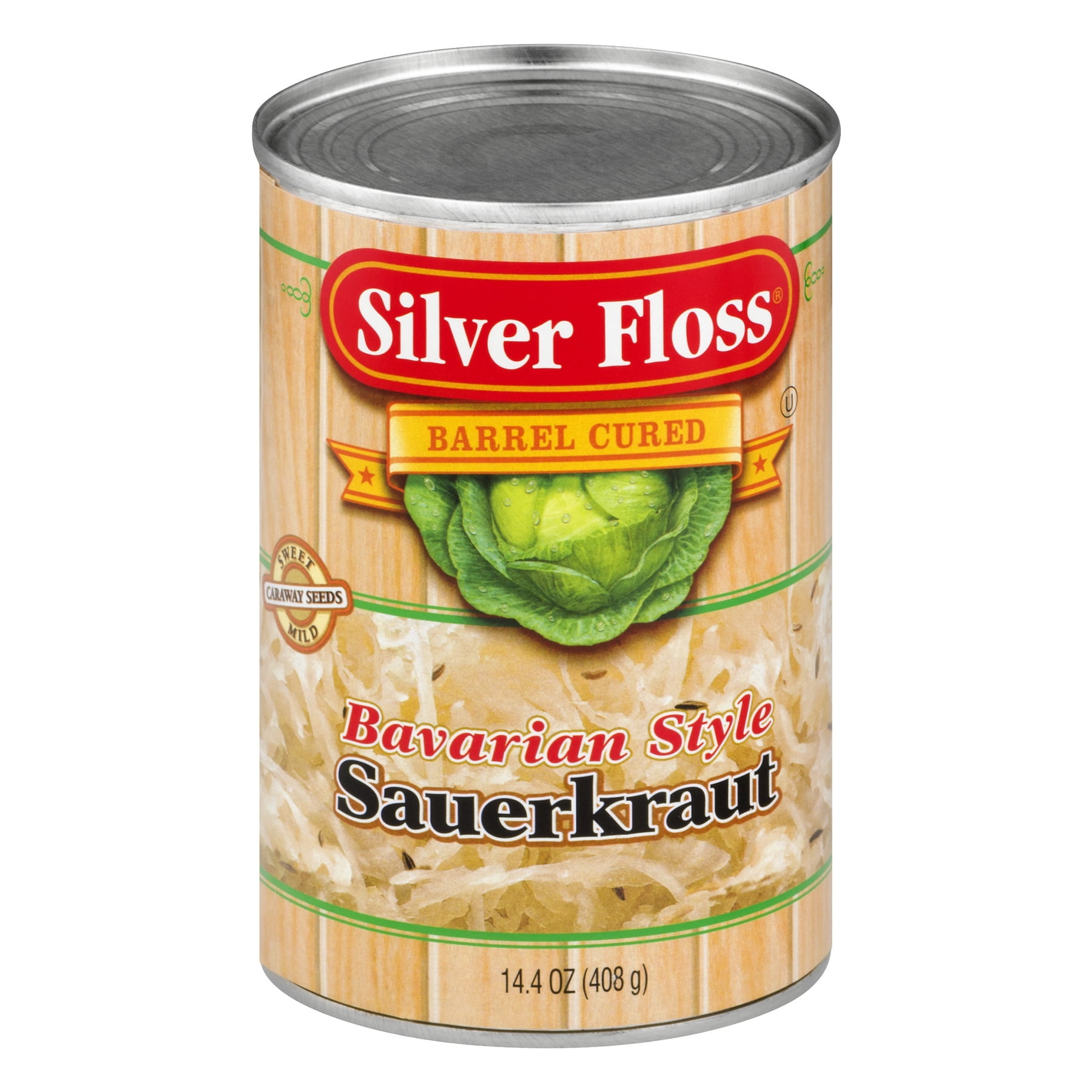 Silver Floss Bavarian Style Sauerkraut, 14.4 oz