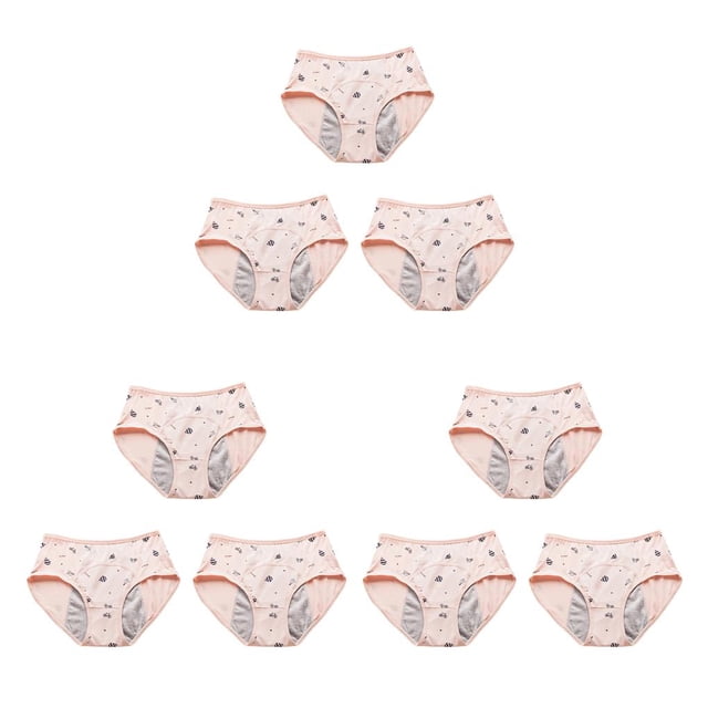 Minnieouse Niño Período Bragas Ropa interior menstrual fisiológica Calzoncillos Lencería Type1 NO1