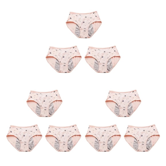 Minnieouse Niño Período Bragas Ropa interior menstrual fisiológica Calzoncillos Lencería Type1 NO1