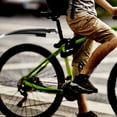 thumbnail image 6 of IFANLANDOR 1 Set Grey High-impact Fiber Plastic Bike Mudguard for Off-road Cycling, 6 of 8