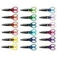 18 Piece Decorative Edge Craft Scissors, by Better Office Products, 18