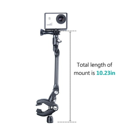 Image of Spirastell Mount Mount With Clamp Arm Camera Mount With Clamp Arm 10-inch Arm Camera Clamp Arm Aee Camera Mount With Ainn Eryue