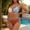White, variant on Sentmoon Bating Suits Bikini for Women Plus Size Swimsuit for Women Curvy Solid Color with Built in Bra Wireless Bathing Suit Women Beach Stuff for Confidence and Comfort Dark Blue L