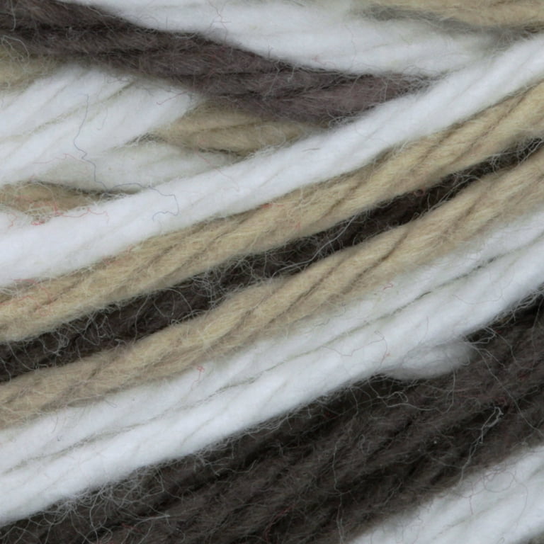 Lily Sugar'n Cream Yarn - Cones Chocolate Ombre