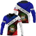 thumbnail image 3 of Personalized Belize Shirt for Men and Women, Coat of Arms of Belize Flag Flag Shirt, Belizean Country Flag Gift (T-shirt, XL), 3 of 8