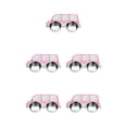 thumbnail image 3 of Bearachild Vajilla de acero inoxidable para niños, cuchara, tenedor, cuchara de alimentación de coche de dibujos animados, de cubiertos, camión Type2 NO2, 3 of 6