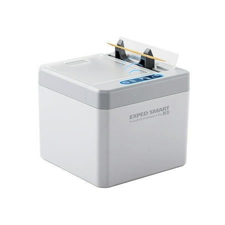 

Buodes Intelligent Sensor Toothpick Box Automatic Pop-Up Electric Toothpick Holder Toothpick Dispenser Infrared Sensor Toothpick Box锛孴oothpick Storage Box