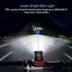 thumbnail image 2 of Bike Lights Set, Runtime 8+ Hours, 5 Lighting Modes, Waterproof Bike Front Head light and Back Tail Rear light Reflectors for All Bike,Mountain, 2 of 5