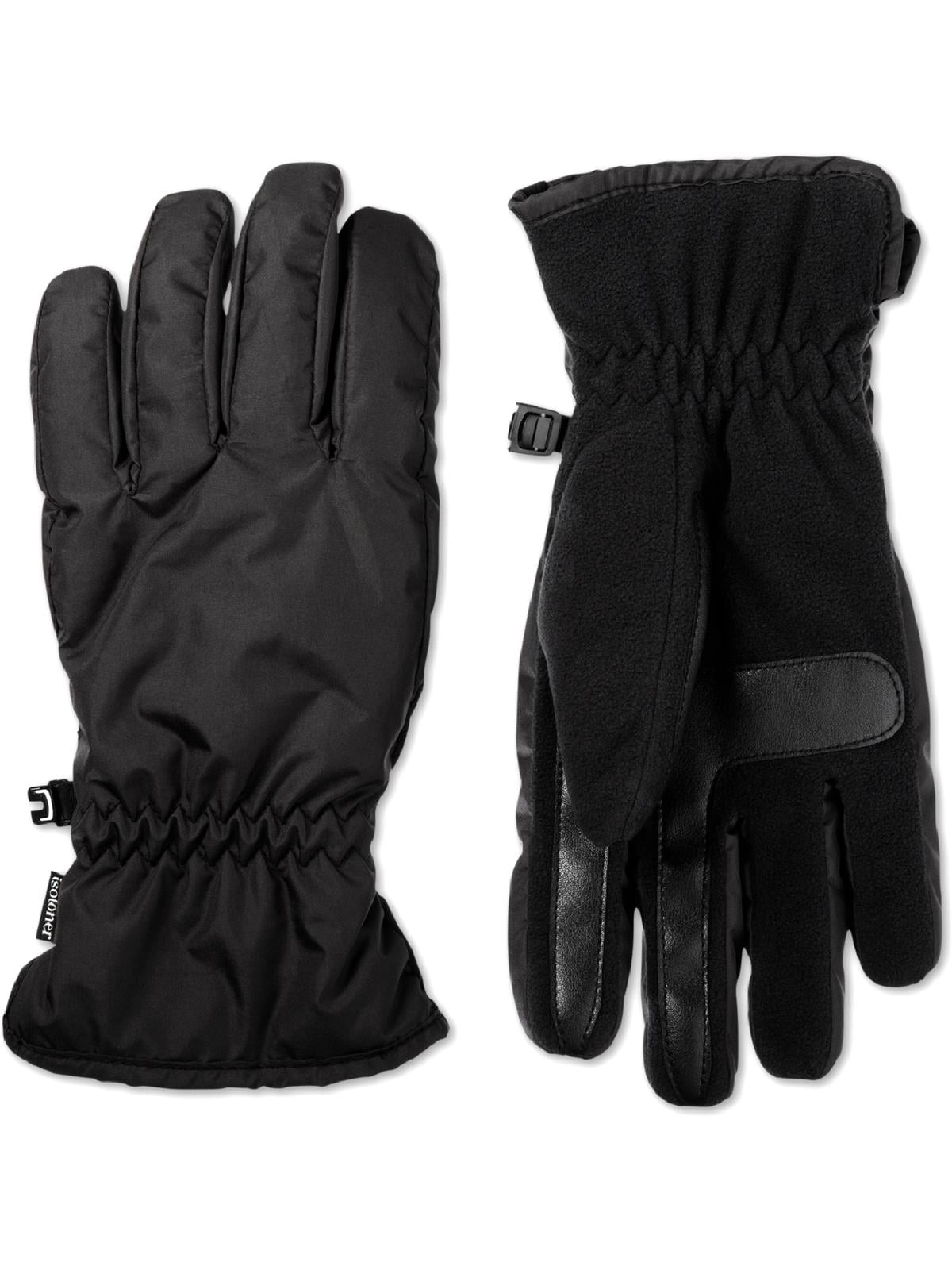 Isotoner Isotoner Mens Smart Dri Fleece Lined Touch Screen Winter