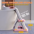 thumbnail image 3 of Inodoro SKYROKU para ir al baño, con forma de nuevo sector y taburete, 3 of 8
