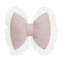 Home Decor Bow Pillow Bow Shaped Pillow Decorative Soft Bowknot Throw Pillow Sofa Lumbar Pillow Car Backrest Cushion Novelty Bow Pillow Cushion Home & Car Decoration,Pink,23x27x12cm