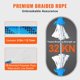 thumbnail image 3 of Cuerda de escalada VEVOR Static 12,7 mm 60,9 m (200 pies) 30 KN Breaking, 3 of 9