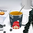thumbnail image 5 of Yiaed Cute Christmas Gnomes (2) Print Ceramics Coffee,Large Handle Design,Extra Large Tea and Coffee Cup for Office and Home Mugs, 5 of 6