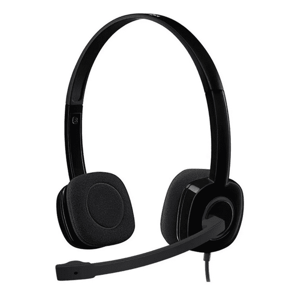 Audífonos gamer Logitech H151, Negro