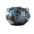 thumbnail image 1 of Adorno de té de té de de copa de cerámica de cerámica en forma de loto de 150 ml, taza de de kung fu para sala de estar de restaurante, escritorio, Azul, 1 of 8