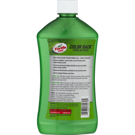 Turtle Wax Renew Rx Color Back Finish Restorer