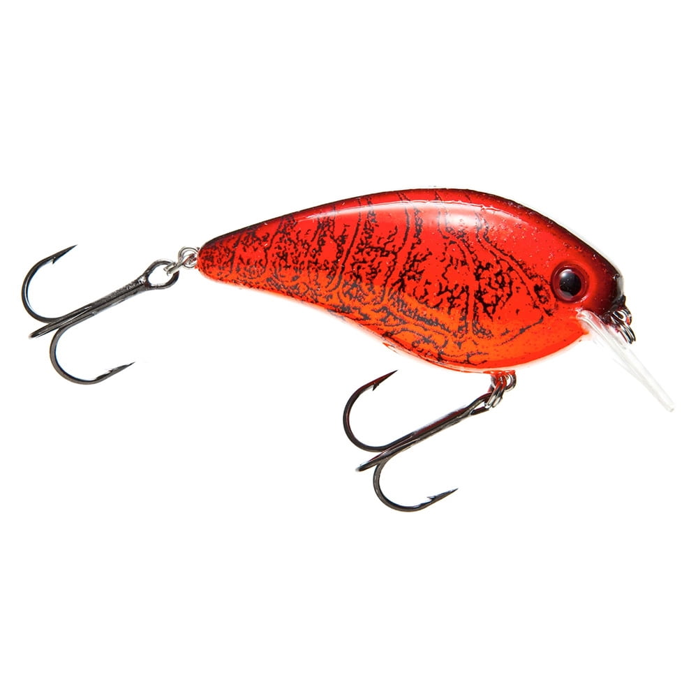 (2 pack) Strike King KVD Squarebill 1.5 Crankbait Chili Craw Hard Bait Lure