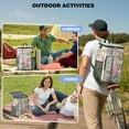 thumbnail image 3 of 20L Insulated Cooler Backpack - Leakproof Soft Cooler Bag for Travel, Camping, Beach & Picnic, Holds 26 Cans, Long-Lasting Insulation, 3 of 4