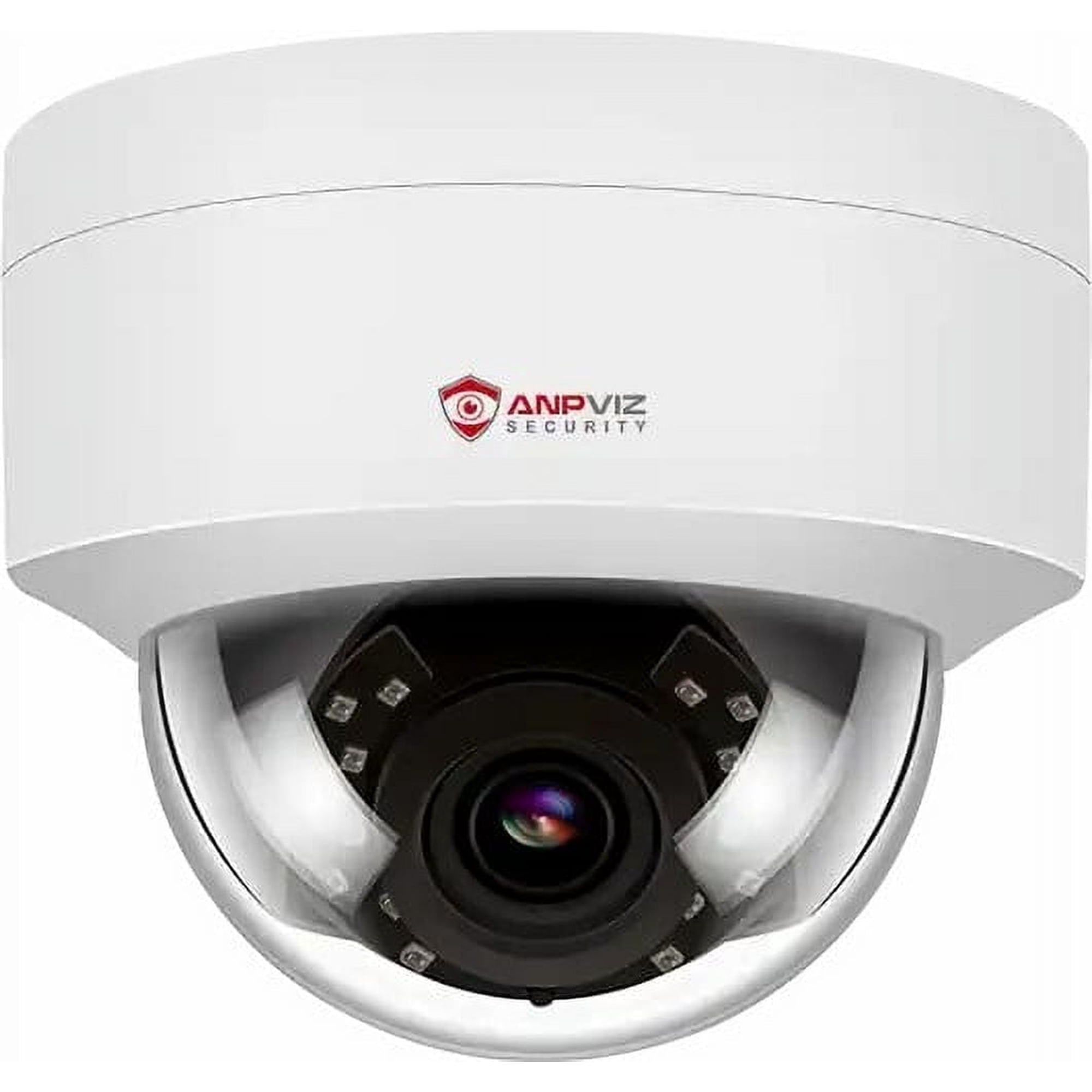 Anpviz 4K UltraHD 8MP PoE Dome Security Camera Outdoor Indoor with Human Vehicle Detection, 100ft IR Night Vision, Built-in Microphone, IP66 Weatherproof