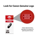 thumbnail image 6 of (4 pack) Canon, CNMPGI280PBK, PG-280 Pigment Black Ink Cartridge, 1 Each, 6 of 9