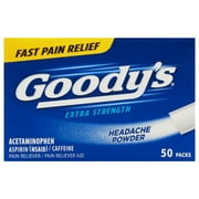 Goodys Extra Strength Headache Powder, 50 Powder Sticks