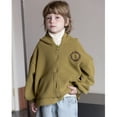 thumbnail image 4 of DHFJKG Pullover Toddler Kids Baby Girls Boys Letter Embroidery Hooded Pocket Coat Jacket Outerwear Zipper Warm Winter Outwear Long Sleeve Round Neck Soft Tops, 4 of 4