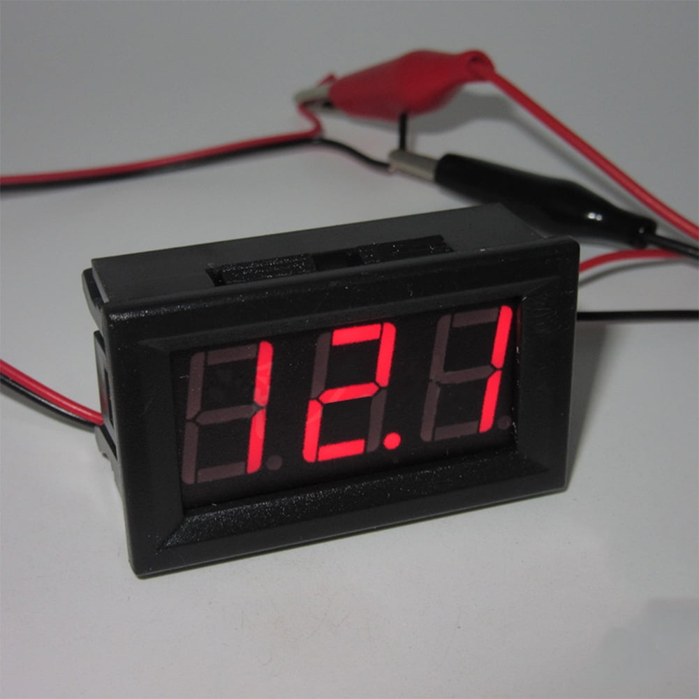 0.56 Inch 2wire Voltage Meter Head LED Digital Voltmeter with Reverse
