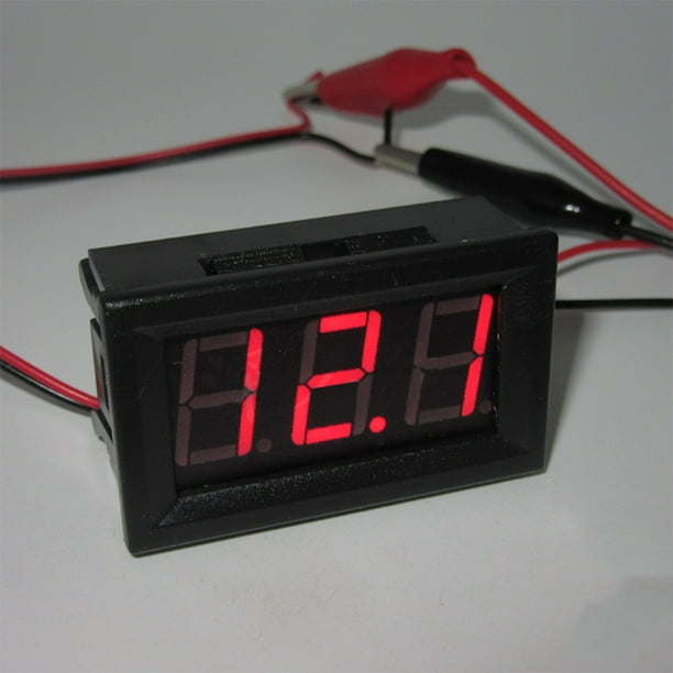 0.56 Inch 2wire Voltage Meter Head LED Digital Voltmeter with Reverse
