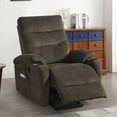 thumbnail image 6 of UWR-Nite Power Lift Recliner Chair, Electric Recliner Lift Chair with Massage and Heat for Elderly with 2 Cup Holders, 2 Side Pockets, USB Ports for Living Room, 6 of 8