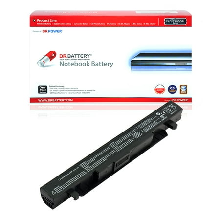 DR. BATTERY - Replacement for Asus GL552 / GL552J / GL552JX / GL552V / GL552VW / ROG FX-PLUS / ROG GL552 / ROG GL552J / ROG GL552JX / ROG GL552V / 0B110-00350000 / 0B110-00350300 / A41N1424
