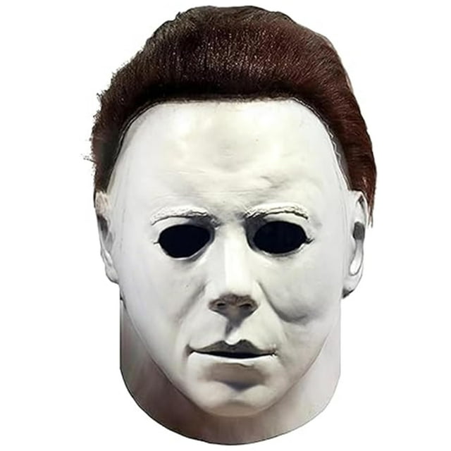 Máscara de Michael Myers, máscara de Halloween, mascarada de terror, cosplay, fiesta, disfraz de Michael Myers, cosplay aterrador