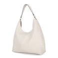 thumbnail image 2 of Scenario Women's Faux Leather Woven Hobo Shoulder Bag, Mother of Pearl, 2 of 5