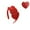 A, variant on Minjewel Valentine's Day & Wedding Red Glitter Heart Statement Headband for Women, Wide Sparkly Party Hair Accessory for Holidays & Celebrations,A