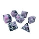 thumbnail image 5 of Dados acrílicos , juego de dados D20 D8 D12 D juego de dados poliédricos para tablero de mesa de boda, juego de rol, familiar, Bar, , Blanco Púrpura CUTICAT Dados de juego de mesa, 5 of 6