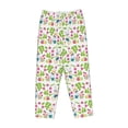 thumbnail image 4 of Xecao Happy Easter Women's Straight Lounge Pajama Pants: The Epitome of Relaxed Sleepwear, 4 of 9
