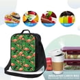 thumbnail image 4 of Lsque Flamingo Lunch Bag Lunch Box for Women Men Reusable Insulated Lunch Tote Bag,Leakproof Thermal Cooler Sack Food Handbags Case High Capacity, 4 of 9