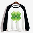 thumbnail image 4 of FAIWAD Womens St Patricks Day Tunic Tops Long Sleeve Round Neck Tunic Tops Plus Size Pullover Tops, 4 of 4