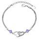 thumbnail image 1 of Pulsera de imitación de las mujeres pulsera de corazón en forma de corazón pulseras de joyería, 1 of 8